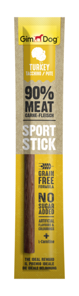 Gimdog Sport Stick con Tacchino - Snack per Cani