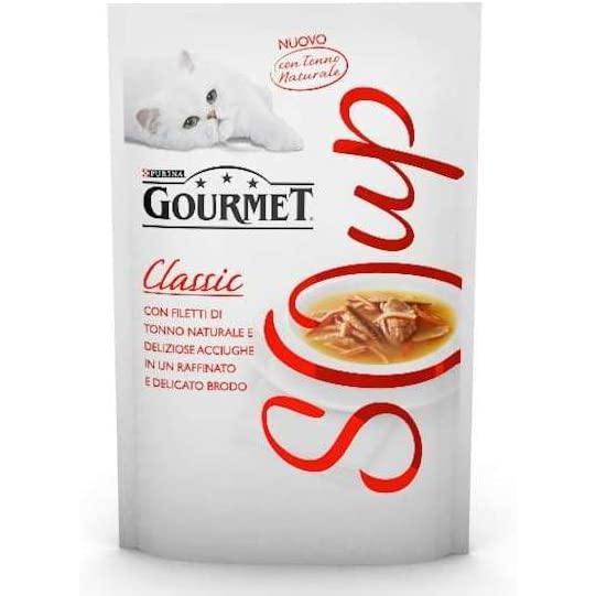 Gourmet Soup con Filetti di Tonno Naturale e Acciughe 40gr