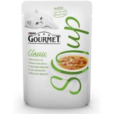 Gourmet Soup con Filetti di Tonno Naturale e Verdure 40gr