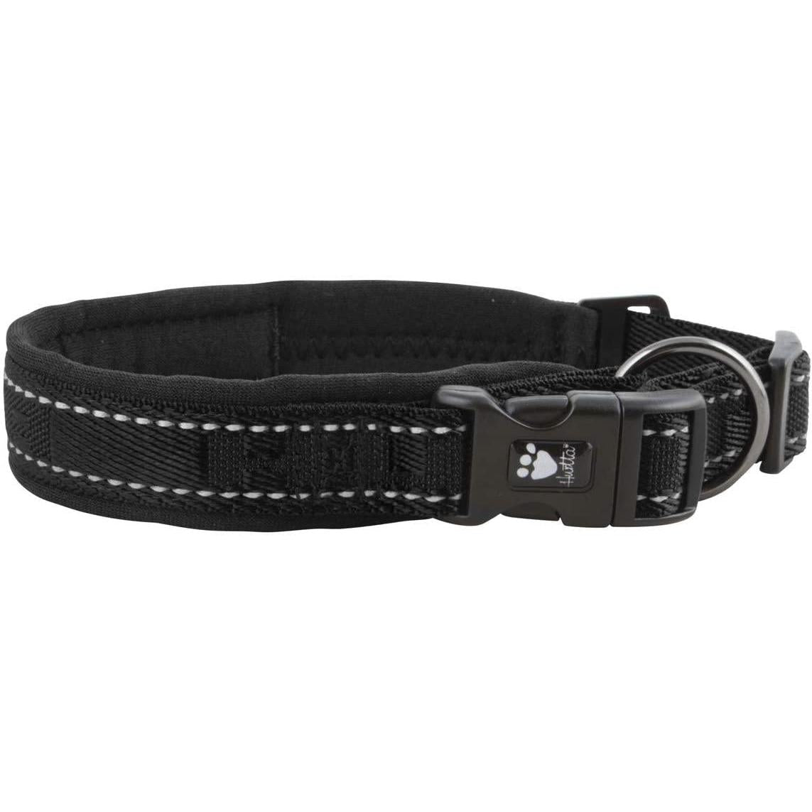 Hurtta Casual Collare per Cani Nero Taglia 30-40