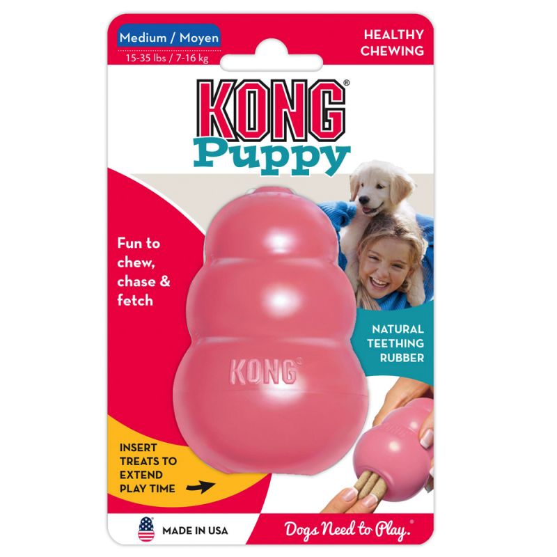 Kong Puppy Medium Gioco Cani Cuccioli (Colori Assortiti)