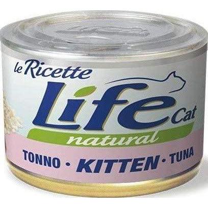 Life Cat Le Ricette Kitten Tonno Lattina 150gr