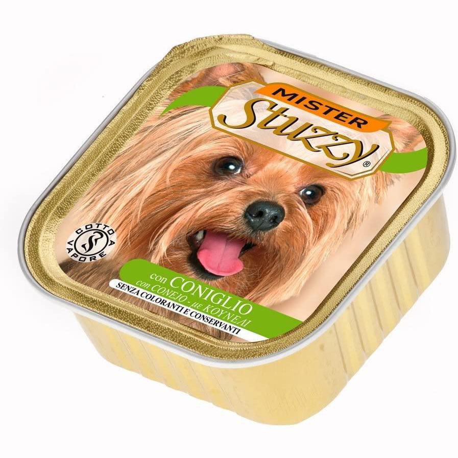 Mister Stuzzy Dog - Coniglio 1 Vaschetta 150 gr Alimento completo per cani adulti