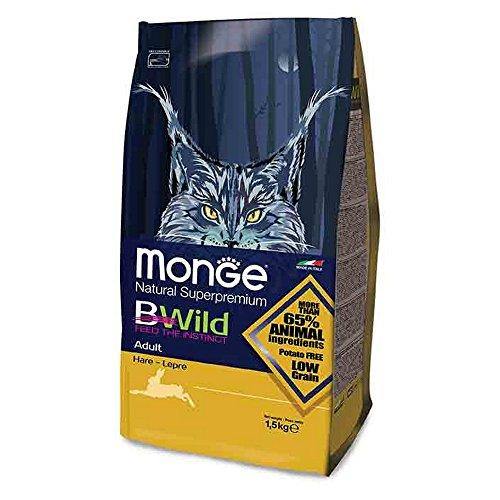 Monge - BWild Adult con Lepre 1 Sacco 1,50 kg