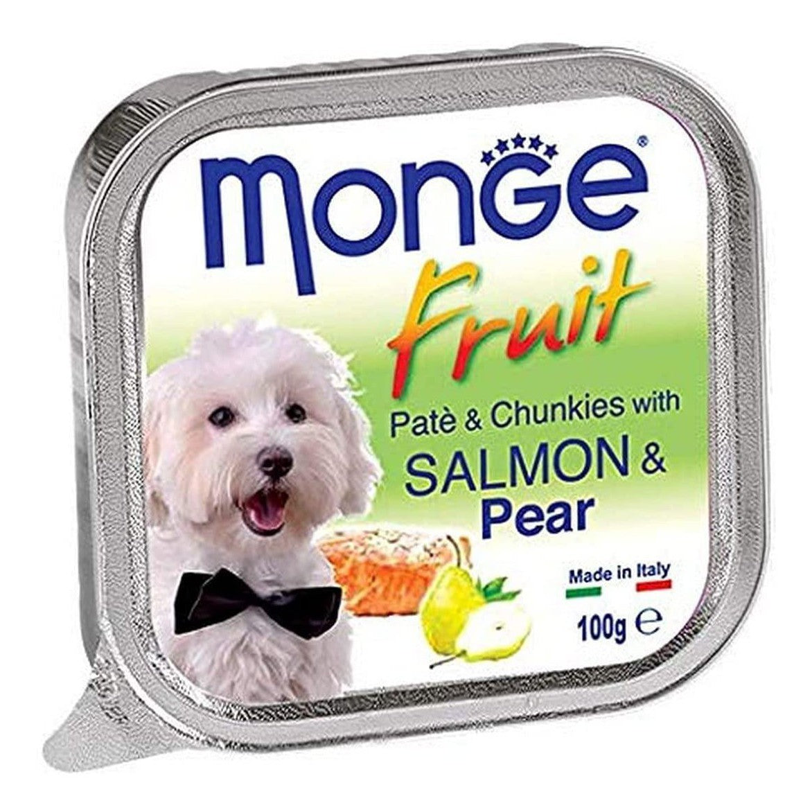 Monge Fruit Salmone e Pera 100gr Alimento umido per Cani