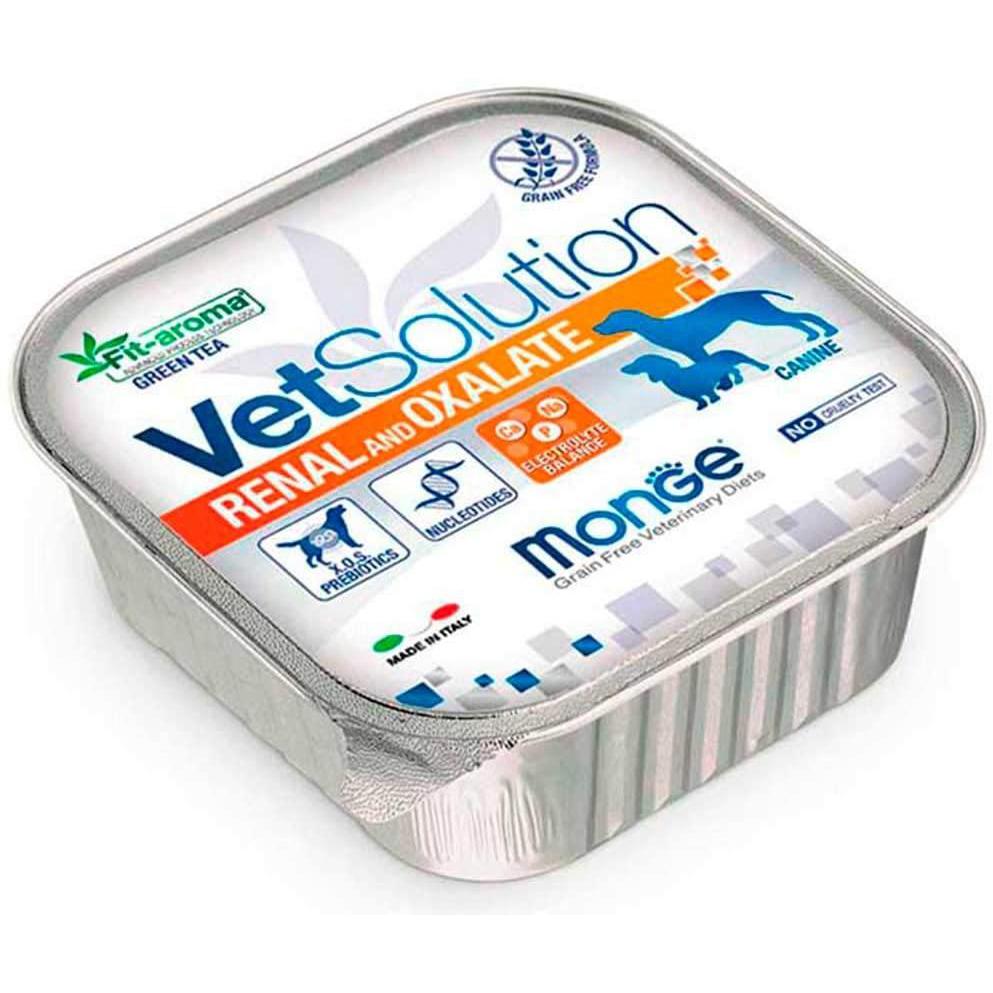 Monge Vetsolution Cane Renal/Oxalate Umido 150 Gr.