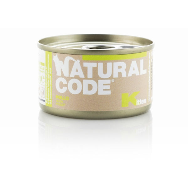 Natural Code Pollo Umido Kitten 85 Gr