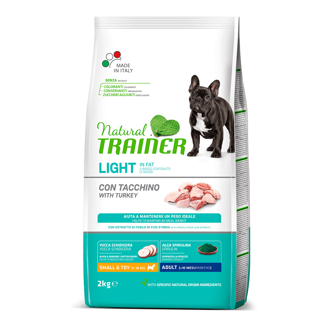 Natural Trainer Light in Fat Mini Adult con Tacchino 2kg