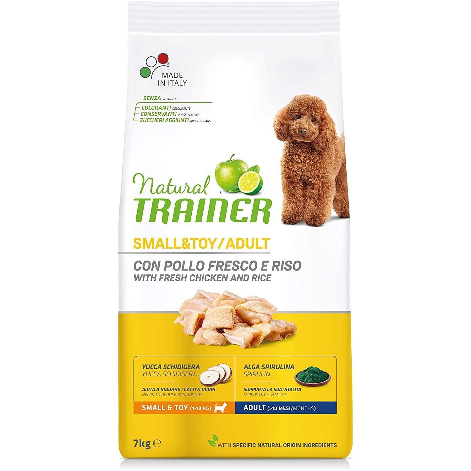 Natural Trainer per cani Small Toy Pollo 7 kg
