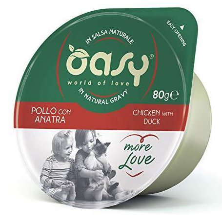 Oasy Cat More Love Cup 70 gr Pollo e Anatra