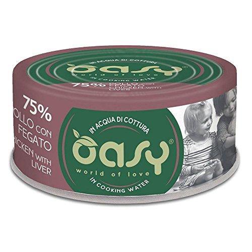 Oasy More Love Pollo con Fegato Umido Gatto 70 Gr