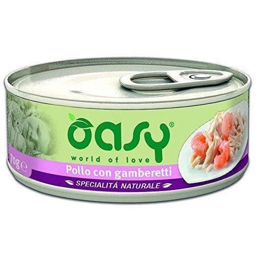 Oasy Specialità Naturale Pollo con Gamberetti 70 Gr