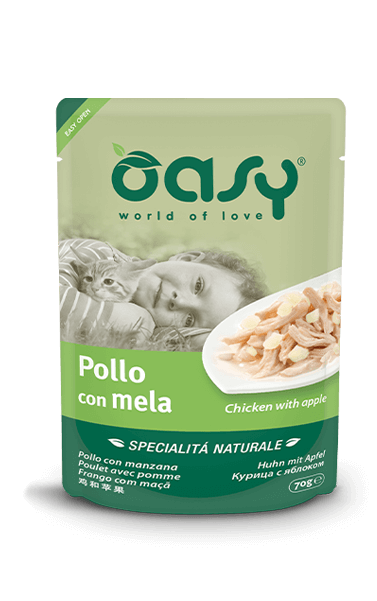 Oasy Specialità Naturale Pollo con Mela 70gr