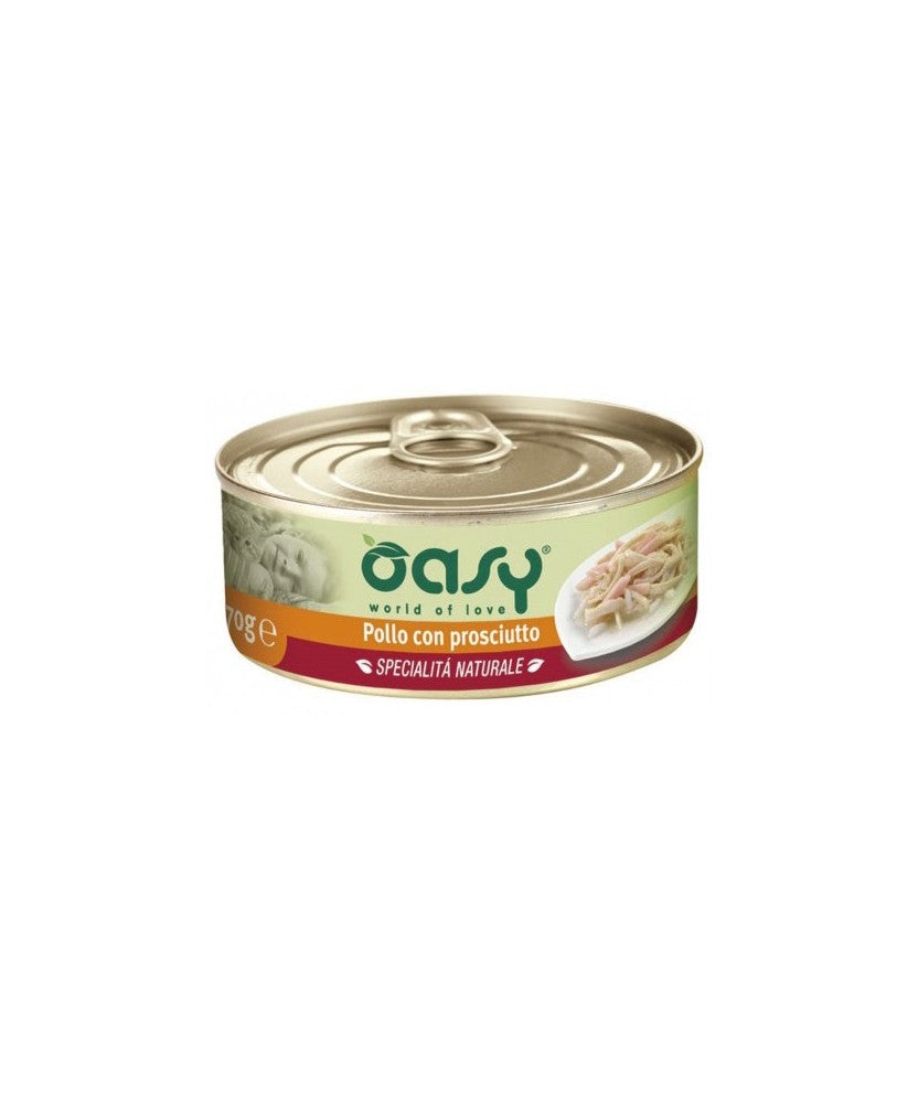 Oasy Specialità Naturale Pollo con Prosciutto 70gr