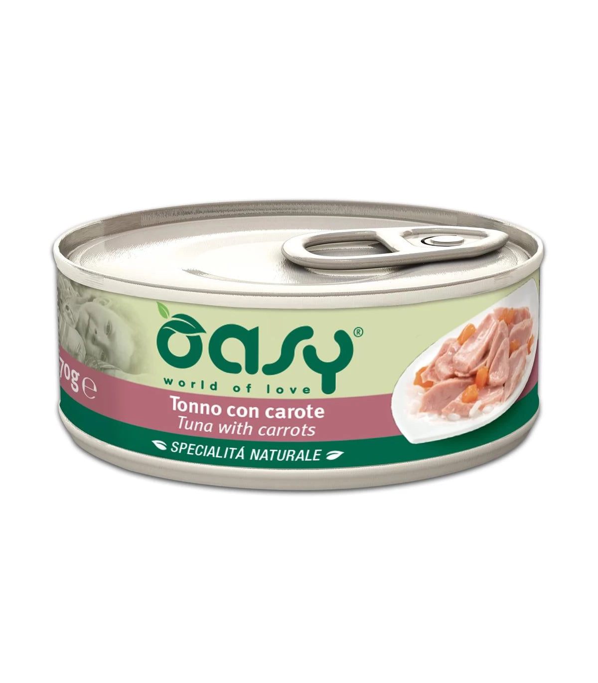 Oasy Specialità Naturale Tonno con Carote 70gr