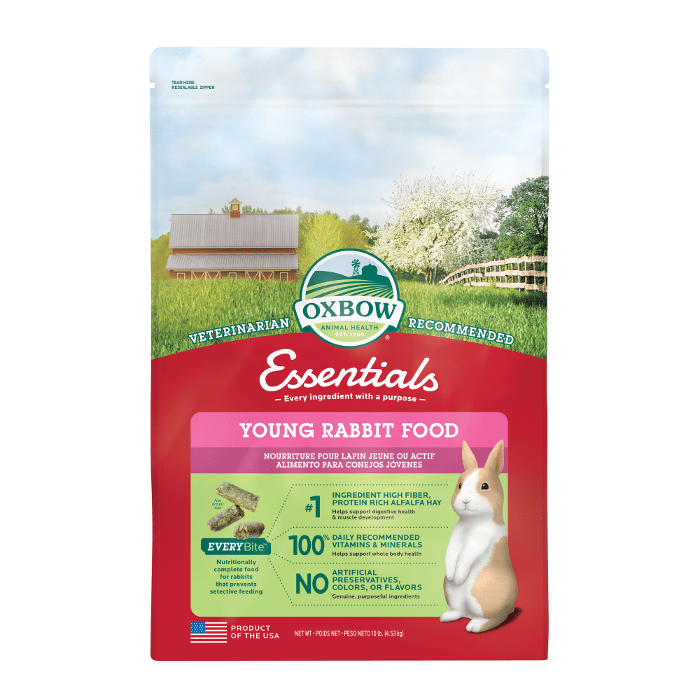 Oxbow Young Rabbit Food 4,54 Kg Alimento per Conigli