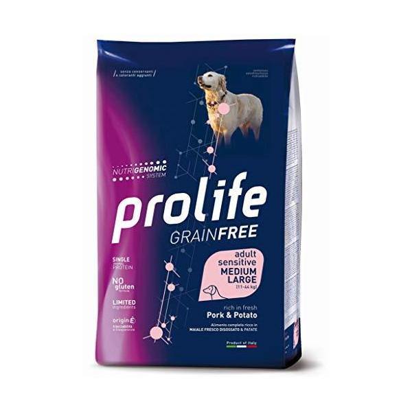 Prolife Medium Large al Maiale e Patate 10 kg