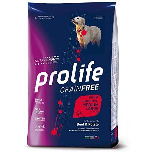 Prolife Adult Grain Free Medium/Large Manzo&Patate 2,5kg