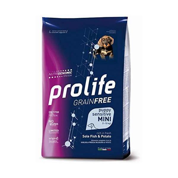 Prolife Grain Free Puppy Sensitive Mini Sogliola & Patate 2 Kg