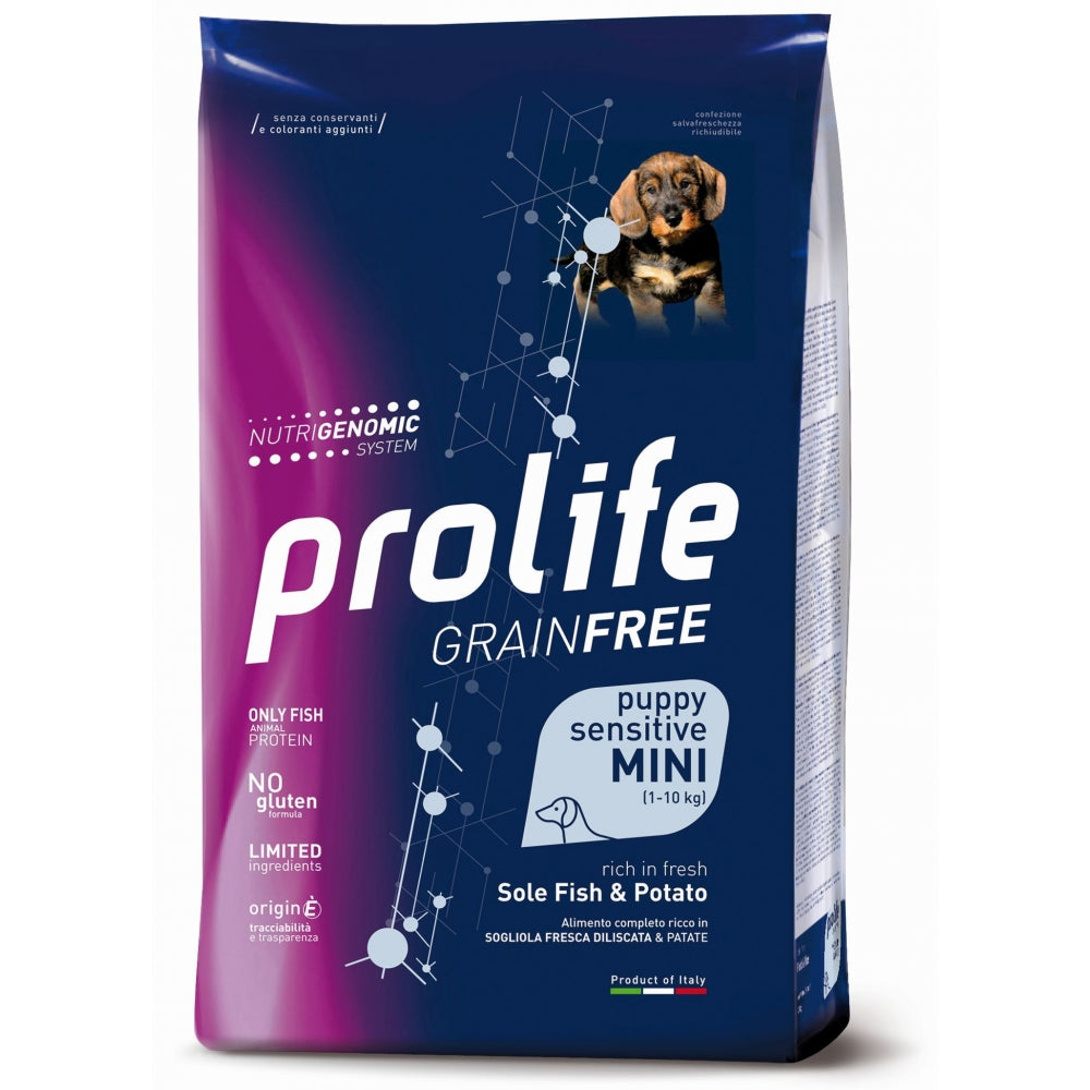 Prolife Puppy Grain Free Mini Sogliola&Patate 7 kg