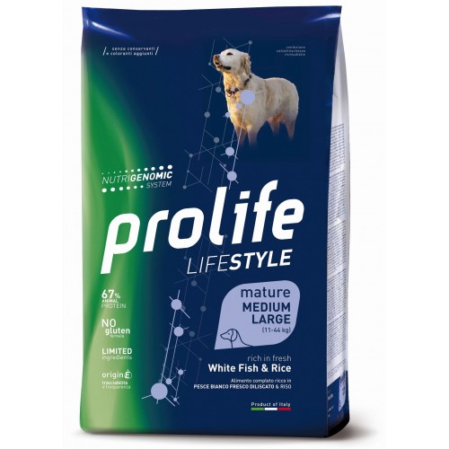 Prolife Mature Medium/Large Pesce&Riso 2,5kg