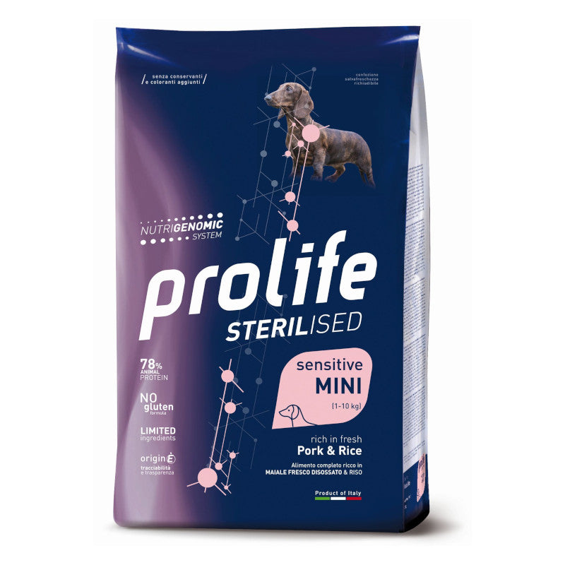 Prolife Sterilised Mini Maiale&Riso 7 kg