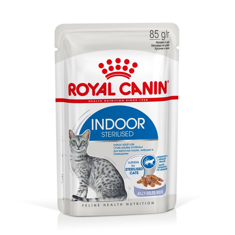 Royal Canin Indoor Sterilised in Gelatina 12x85gr