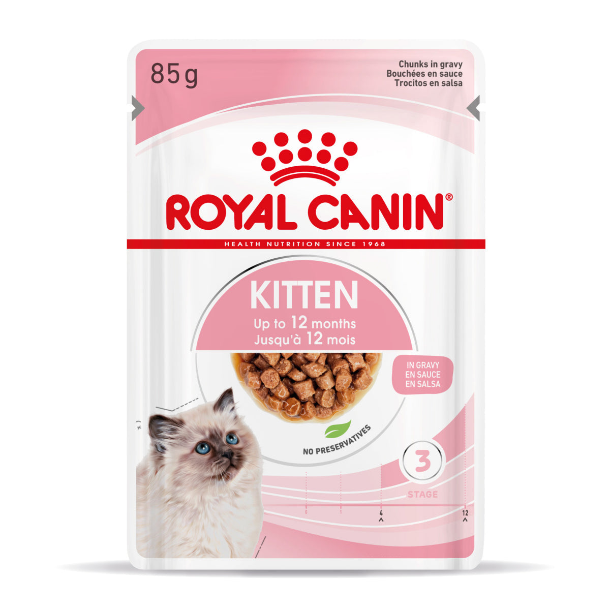 Royal Canin Kitten Instinctive in Salsa 12x85gr