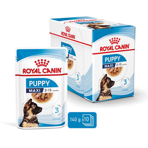 10x140g Royal Canin Maxi Puppy - ROYAL CANIN - UMIDO CANE