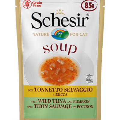 Schesir Cat Soup 85 gr Tonnetto e Zucca