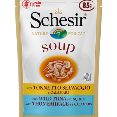 Schesir - Soup con Tonnetto Selvaggio e Calamari 1 Bustina 85,00 gr