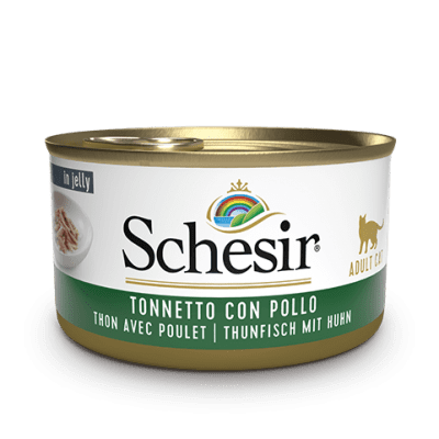 Schesir Gatto Tonnetto con Alicette 85gr