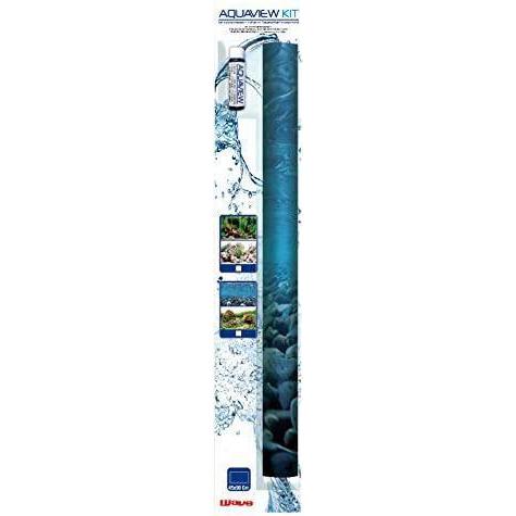 Sfondo per acquario con colla Vision cm60x30h