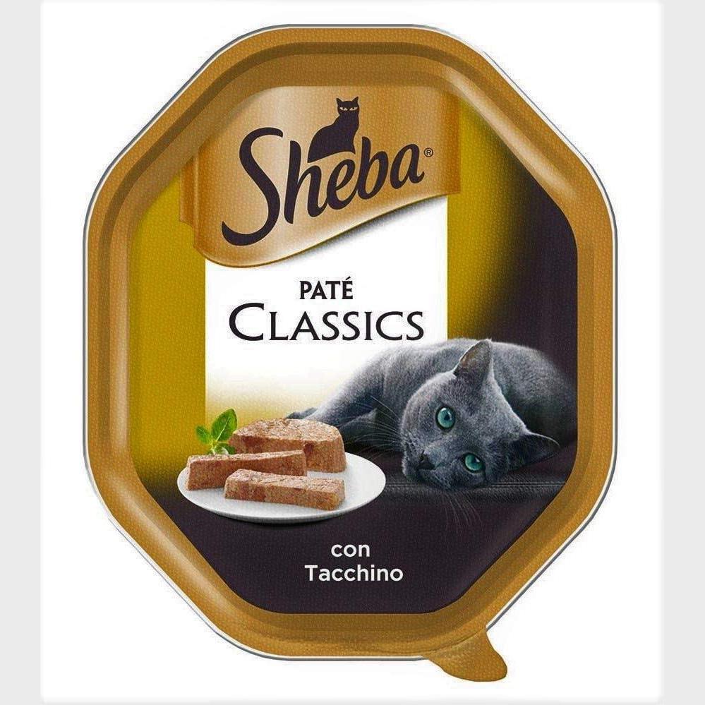 Sheba Paté Classic con Tacchino 85gr