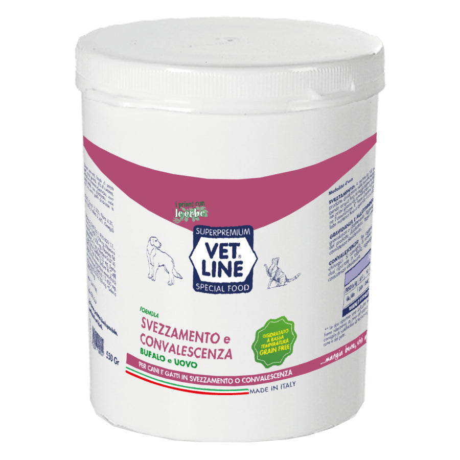 Vet Line Secco Cani Svezzamento e Convalescenza 550 Gr