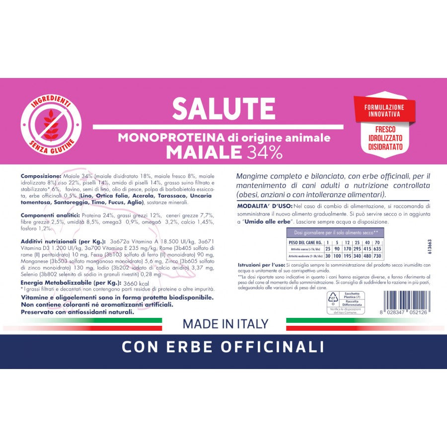 Vetline Salute Maiale 12,5kg